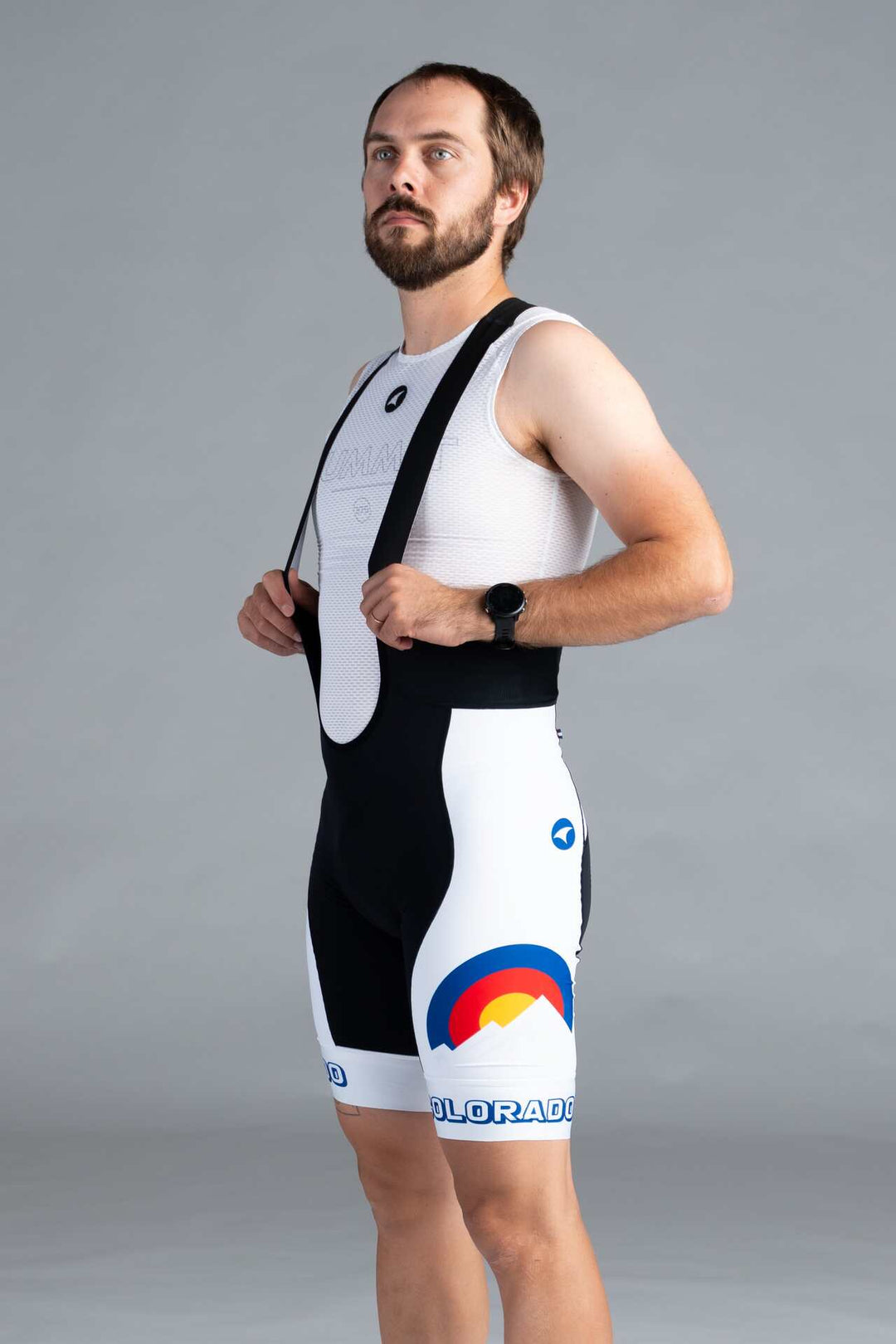 Men's Colorado Retro MTN Ascent Vector Bibs - Long