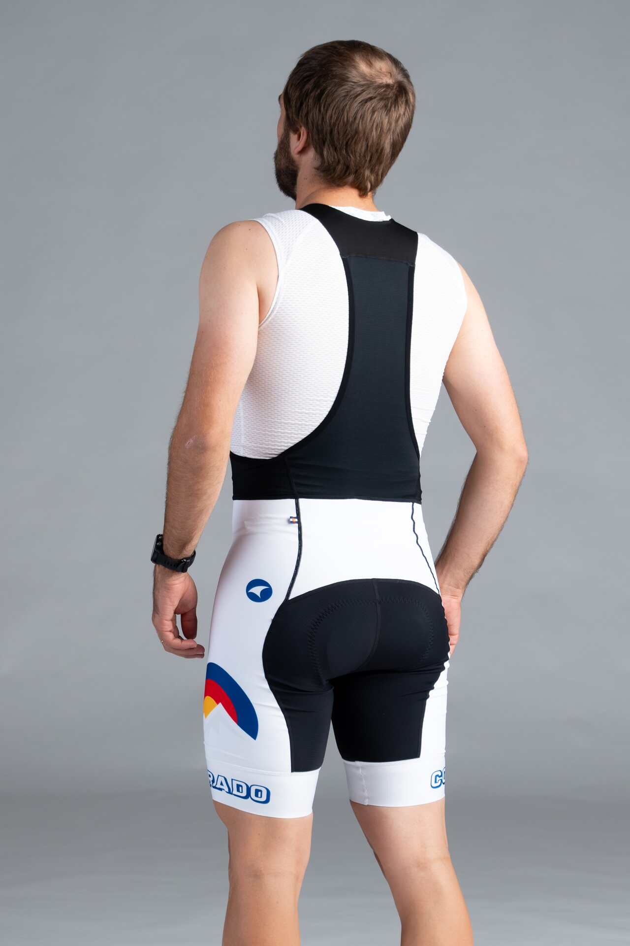 Men's Colorado Retro MTN Ascent Vector Bibs - Long