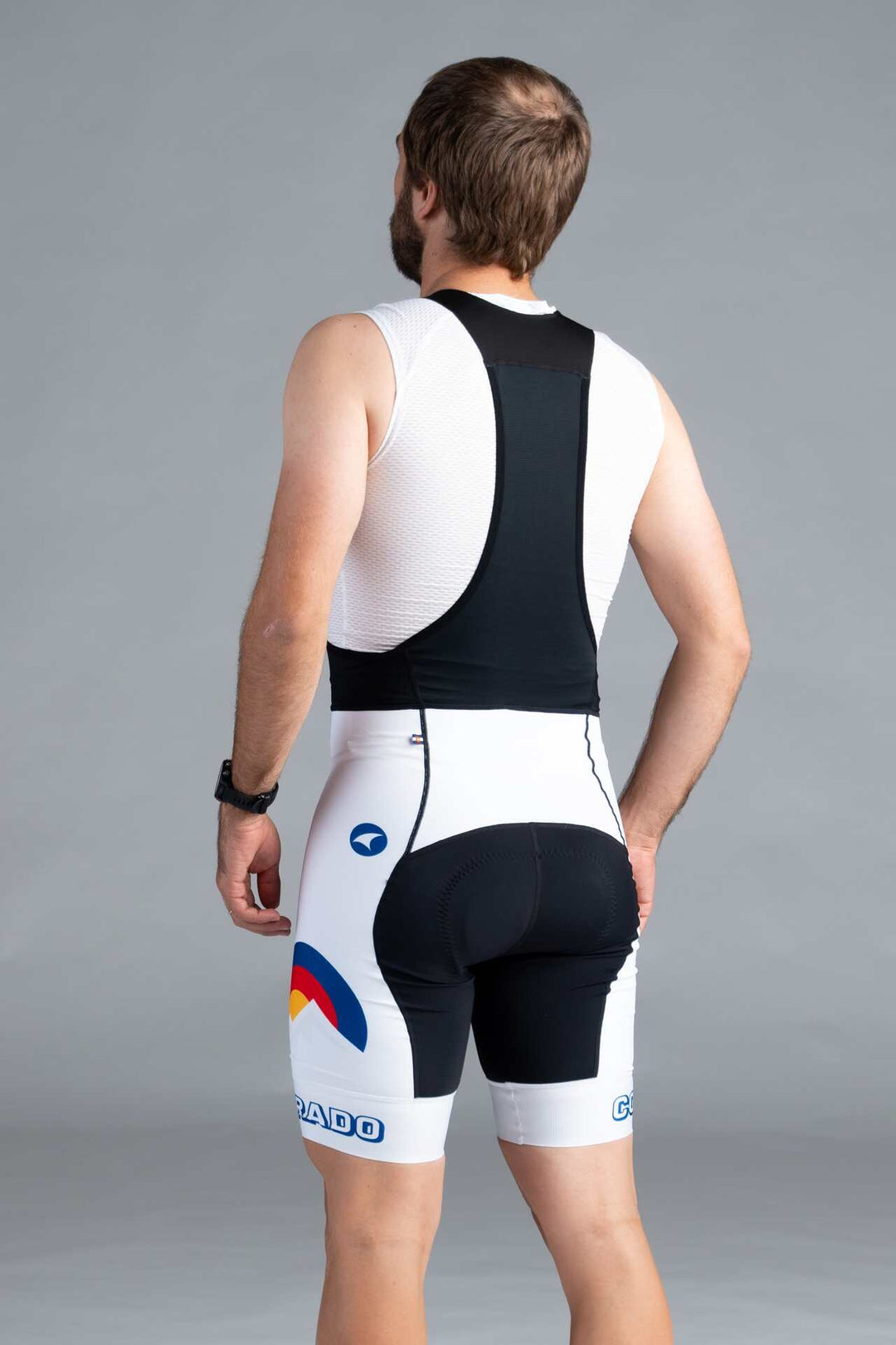 Men's Colorado Retro MTN Ascent Vector Bibs - Long
