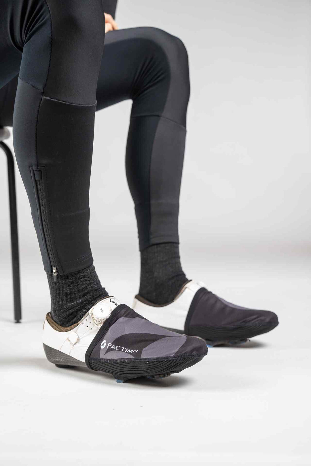 Black Cycling Toe Covers