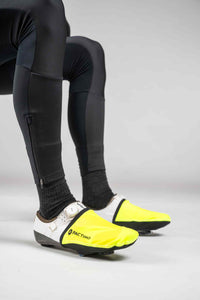 High-Viz Yellow Cycling Toe Covers