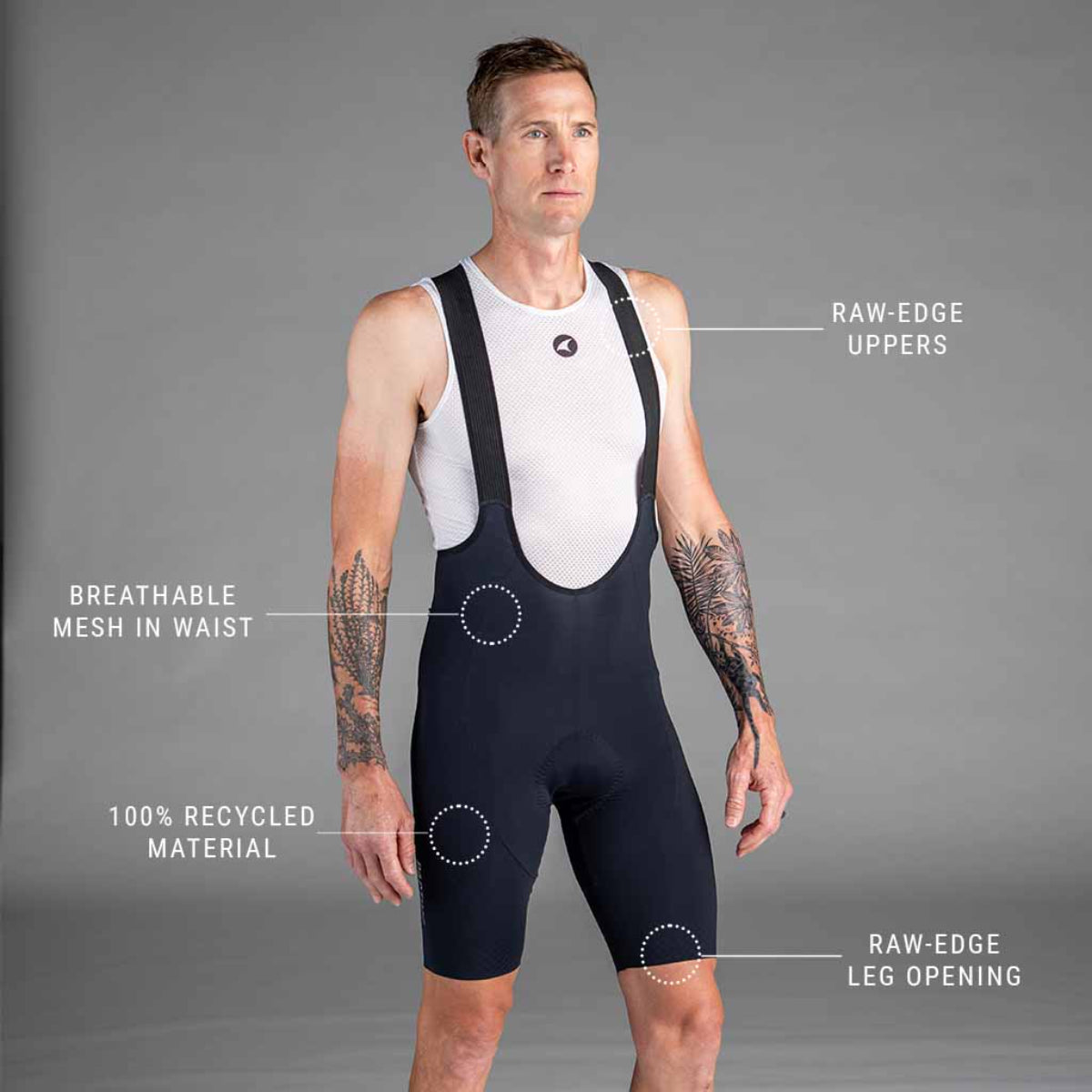 Flyte Cycling Bibs - Bib Comparison Page