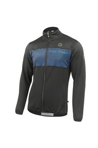 Men's Navy Blue Cycling Track Jacket 