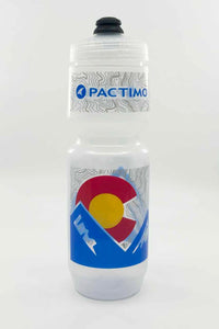 26oz Colorado Mountains Cycling Water Bottle - Clear