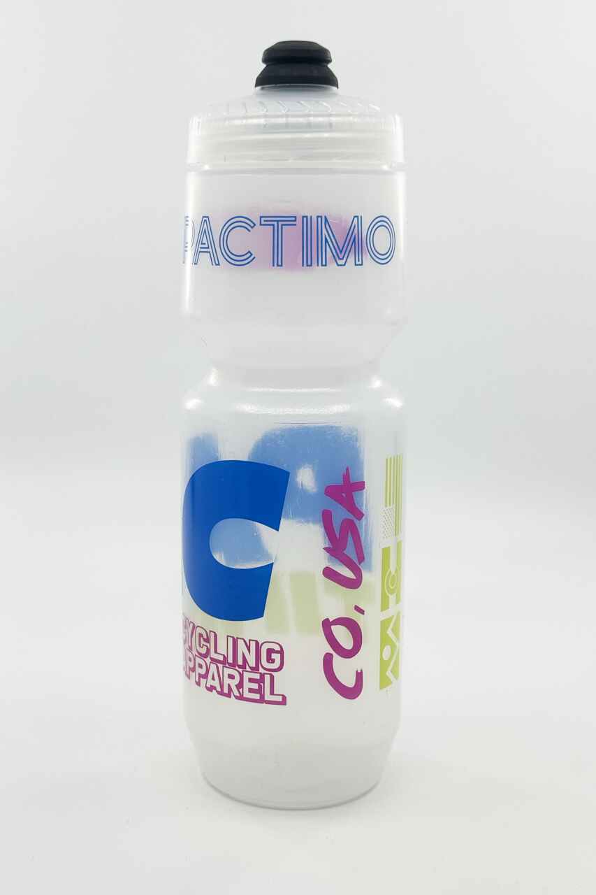 26oz Bright 90s Inspired Cycling Water Bottle
