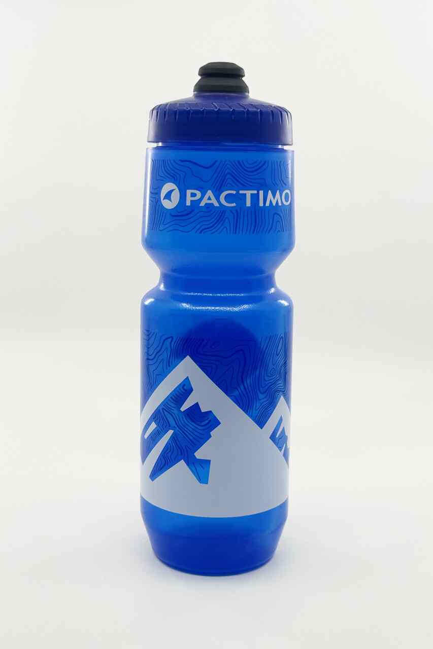26oz Blue Colorado Mountains Cycling Water Bottle 