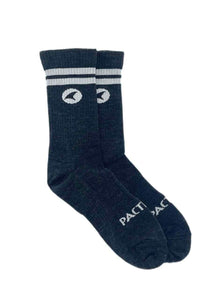 White Wool Cycling Socks 