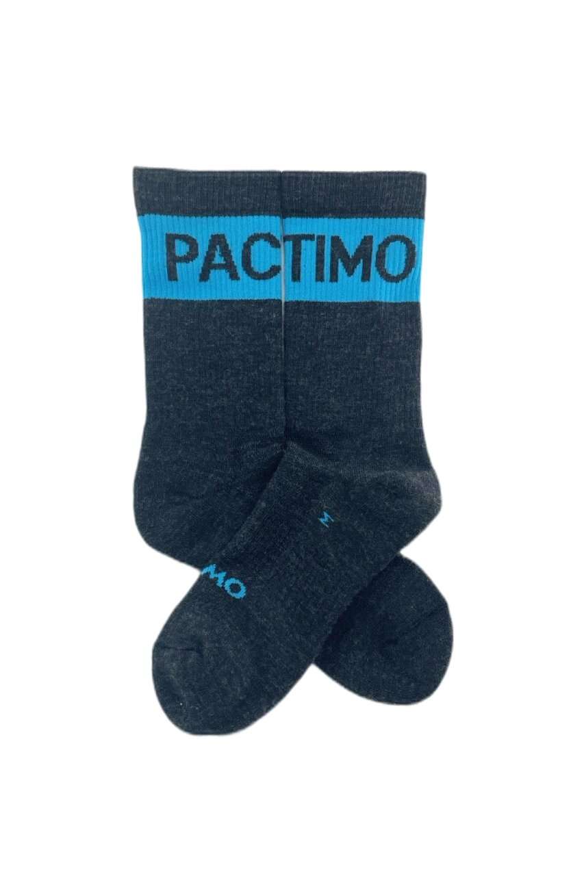 Blue Winter Cycling Socks