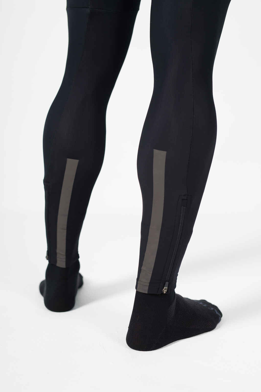 Thermal Bib Tights - Reflective Features on Back of Legs