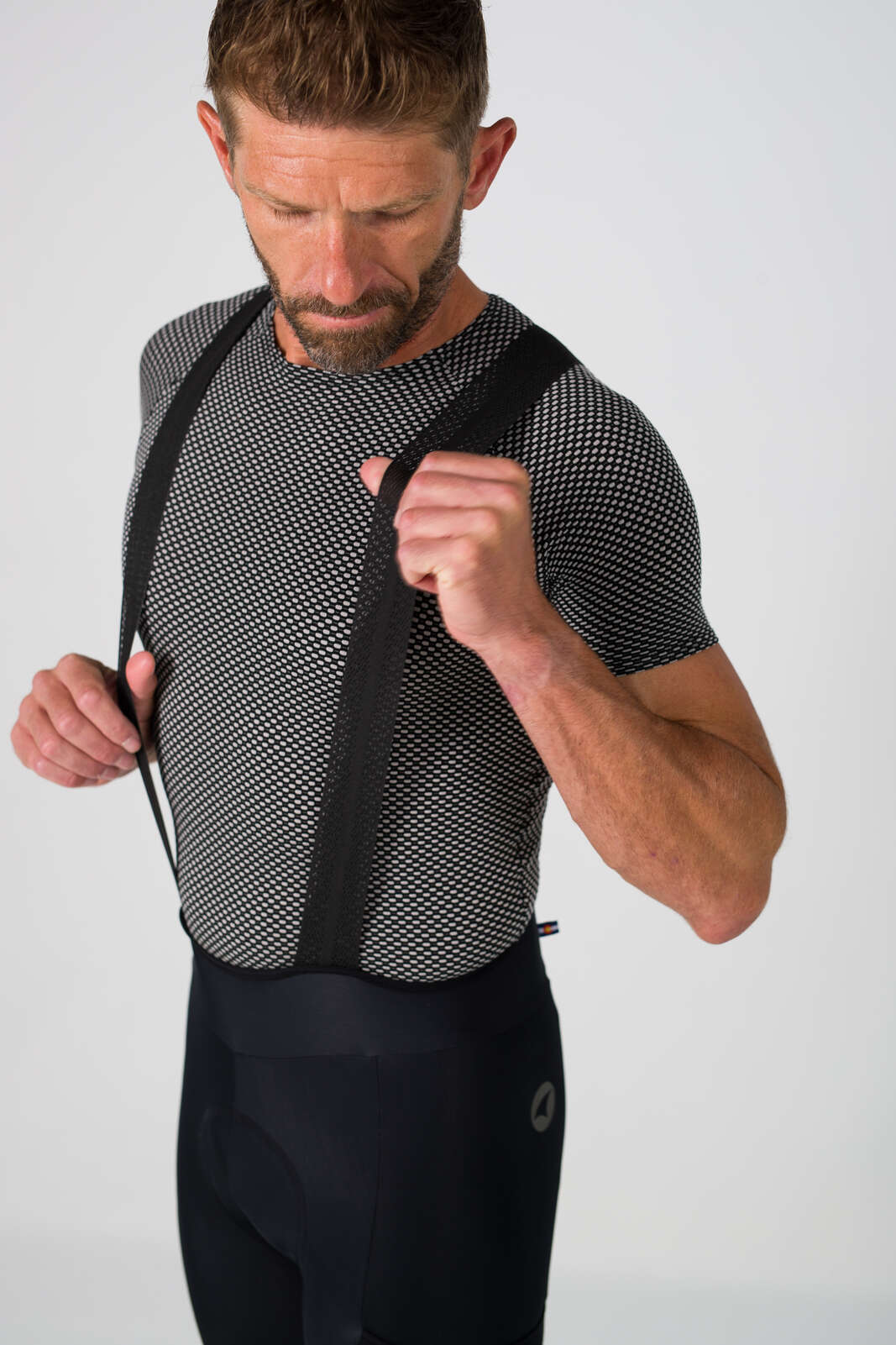 Men's Thermal Cycling Bibs - Alpine Upper Straps