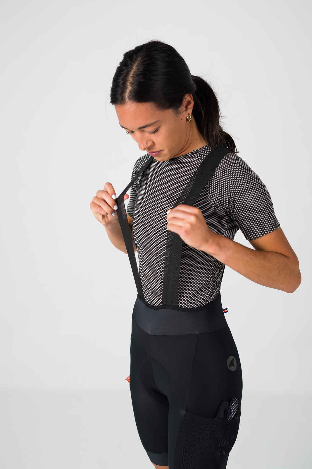 Women's Thermal Cycling Bibs - Upper Straps