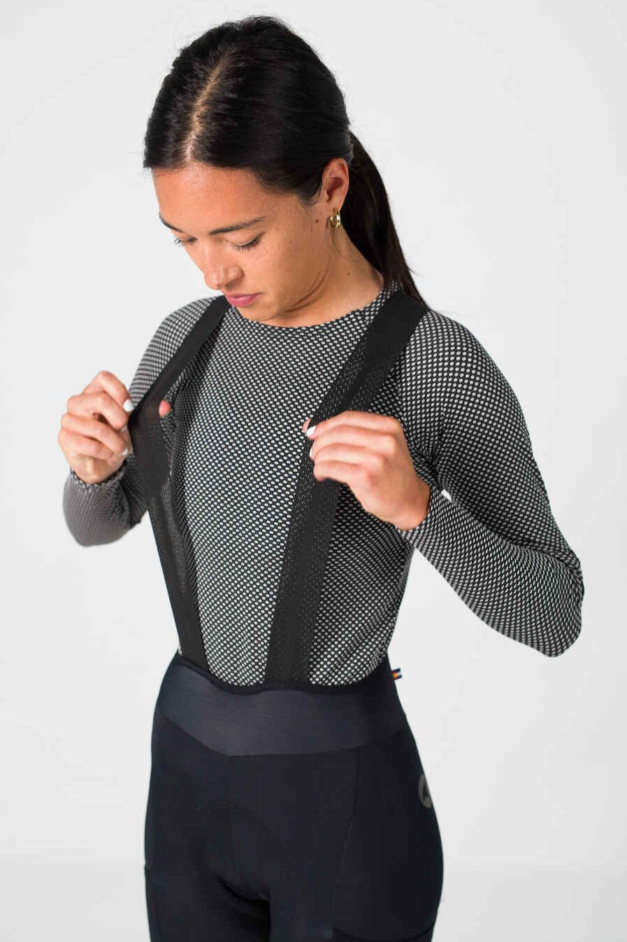 Women's Thermal Cycling Bib Tight for Cool/Cold Weather