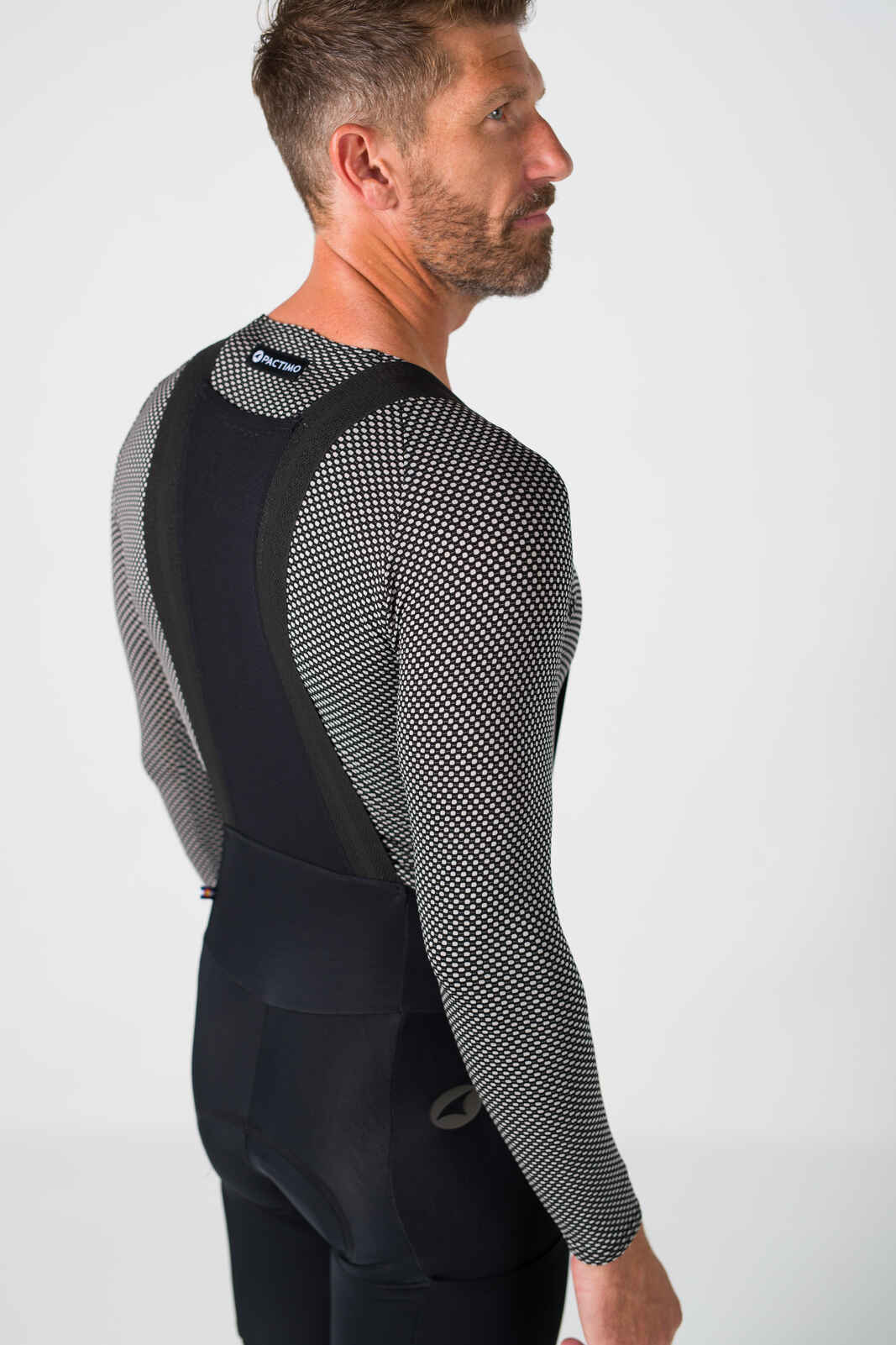 Men's Thermal Cycling Bib Tights - Back View