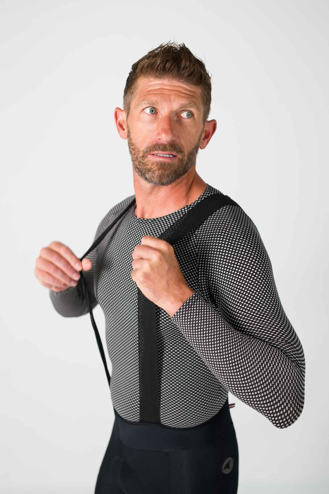 Men's Thermal Cycling Base Layer - Front Side View