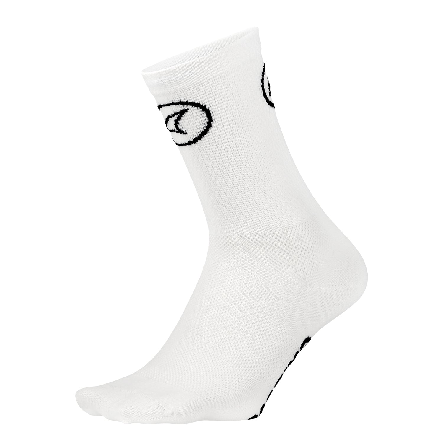 Summit Cycling Sock - White