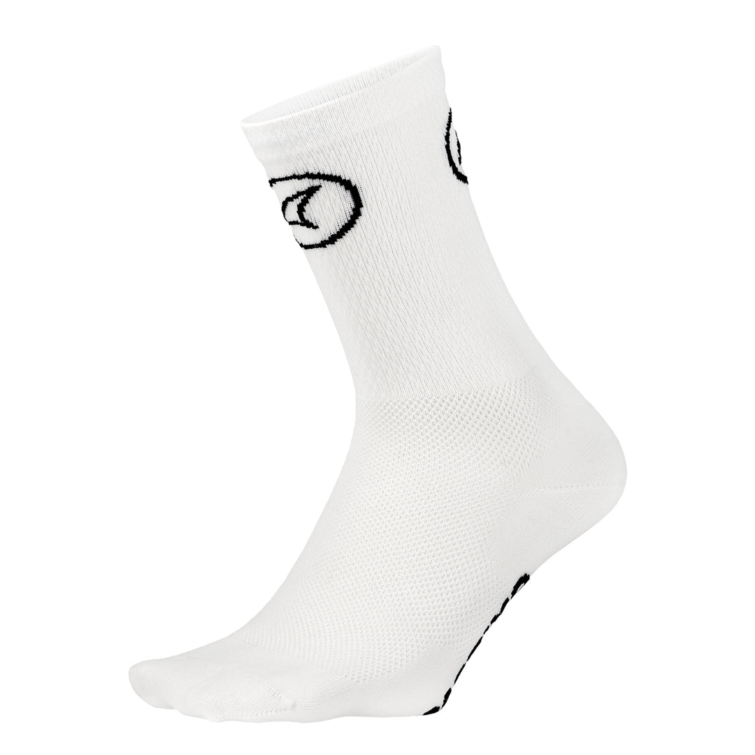Summit Cycling Sock - White
