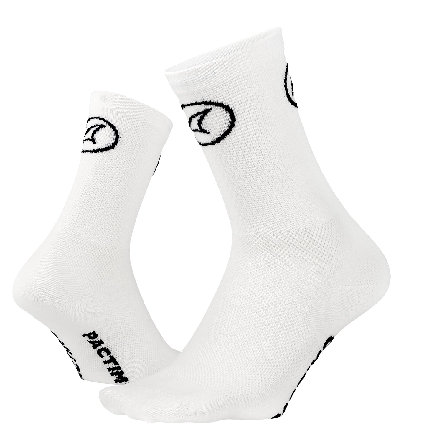 Summit Cycling Sock - White