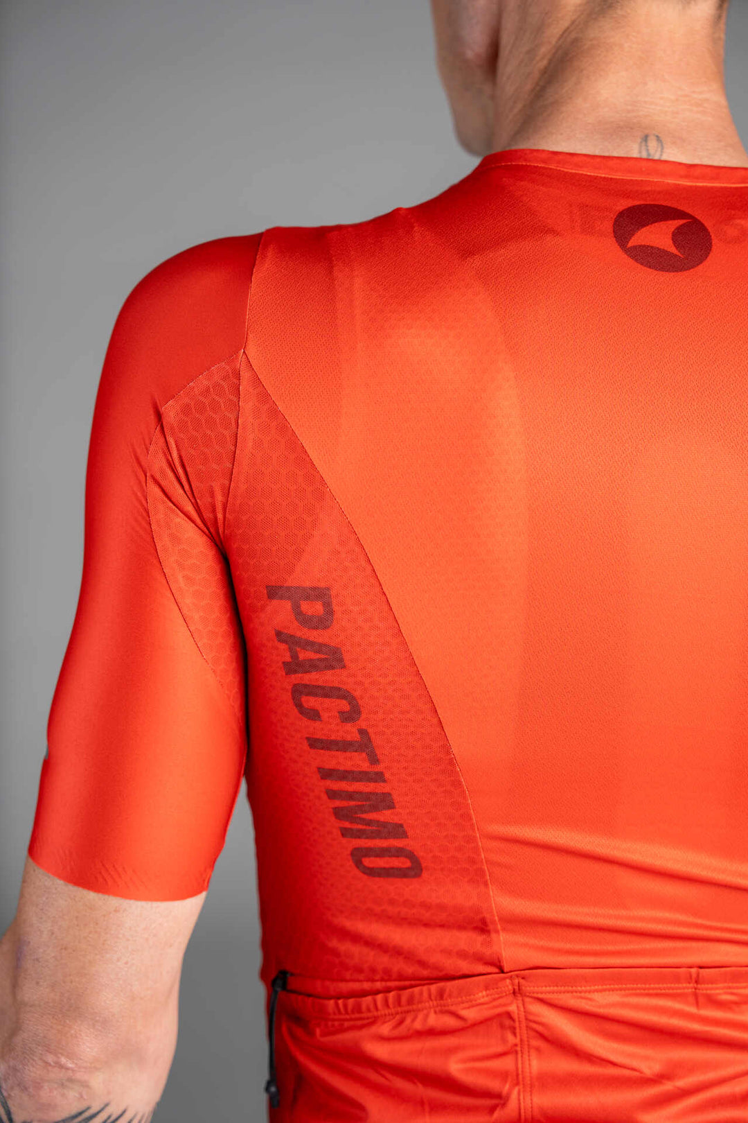 Men's Red Range Aero Cargo Cycling Jersey - Mesh Underarms
