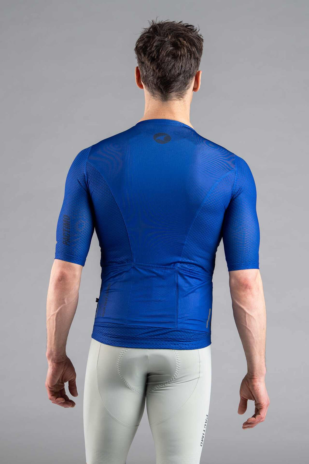 Men's Royal Blue Summit Aero Mesh Cycling Jersey - Back View