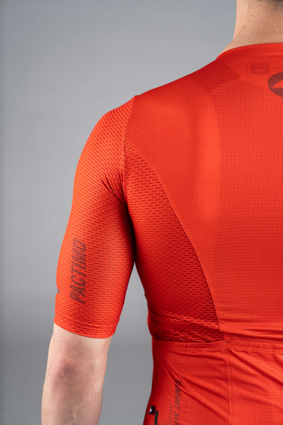 Men's Red Summit Aero Mesh Cycling Jersey - Underarm