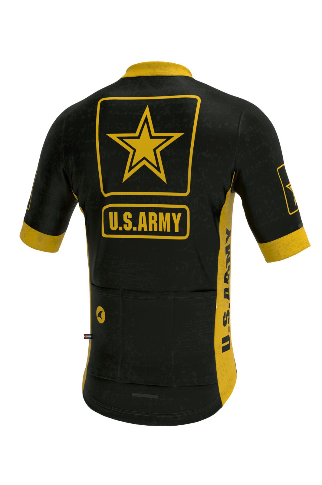 Men's US Army Cycling Jersey - Back View