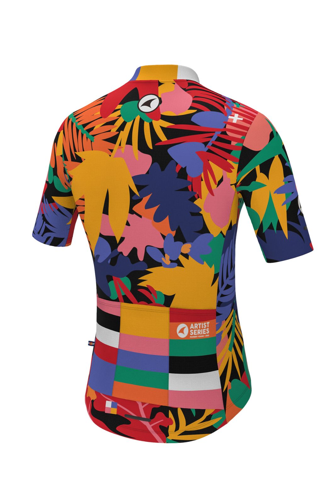 Unique Cycling Jerseys - Men's Aero Colorado Botanical by Mariery Young