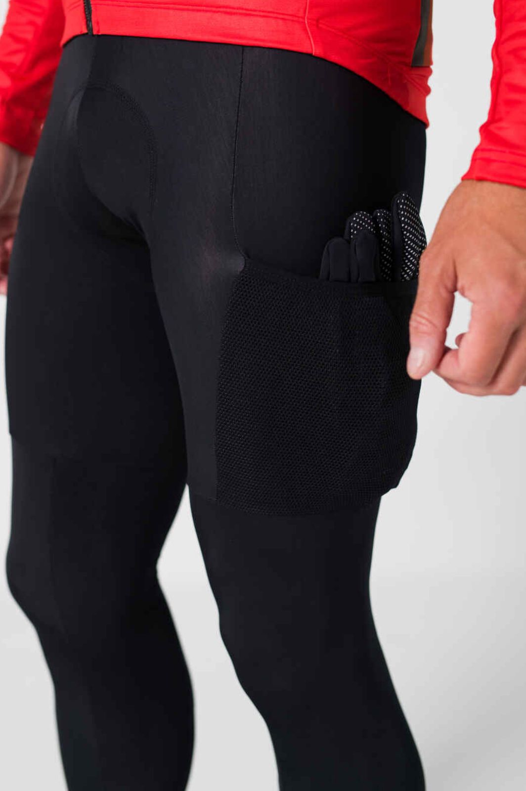 Men's Thermal Cycling Tights - Alpine Thigh Pockets