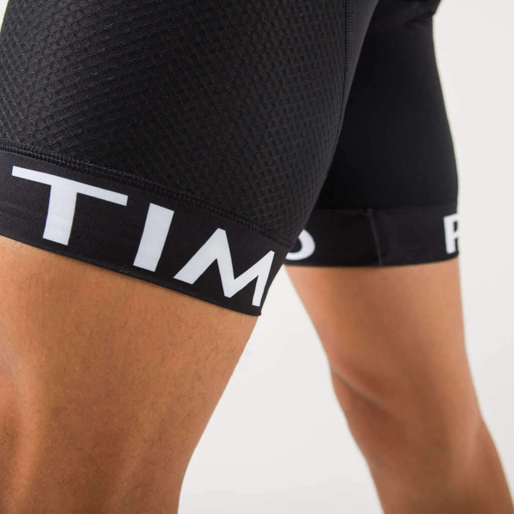 Men's Mountain Bike Bib Short Liner - Mesh Leg Detail