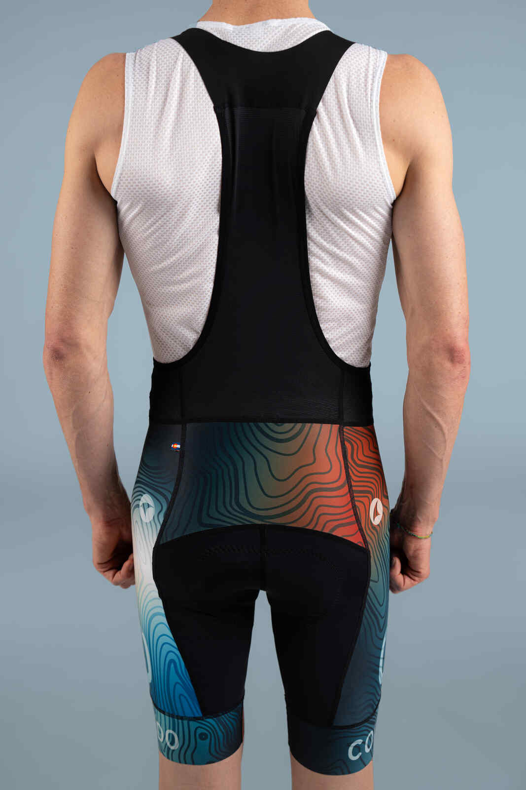 Men's Colorado Geo Cycling Bibs - Uppers