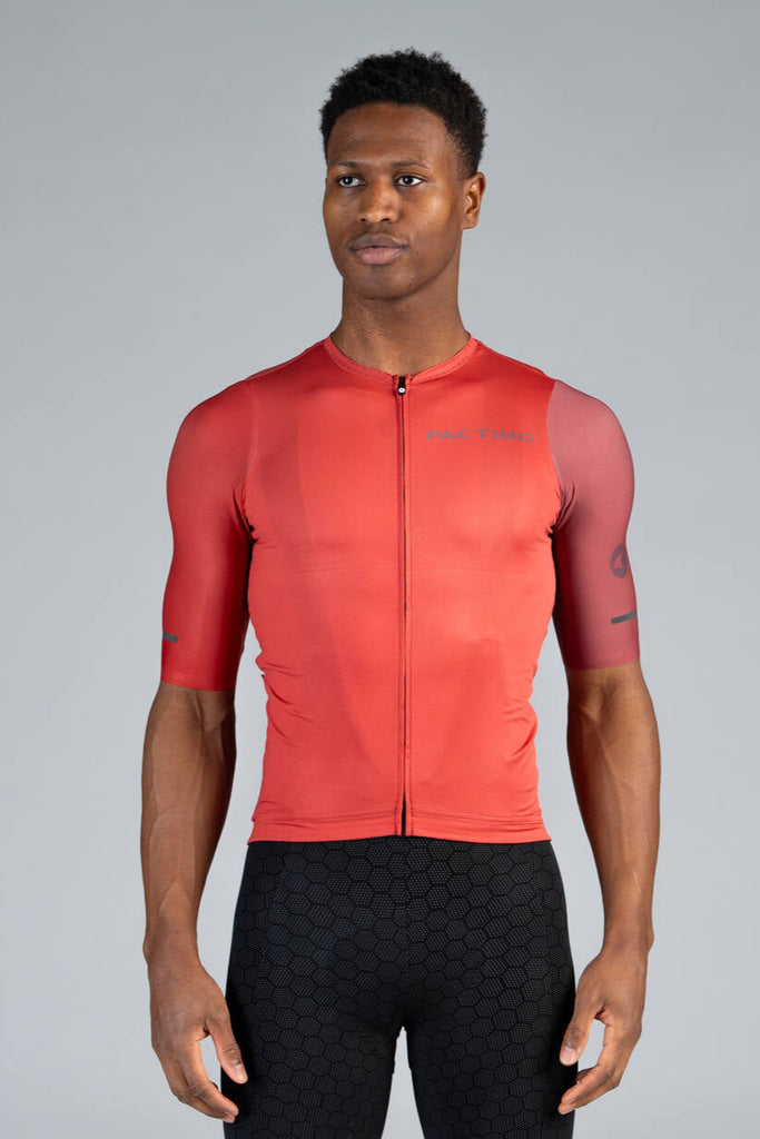Men's Red Rock Aero Cycling Jersey | Ultra-Light & Sleek | Pactimo