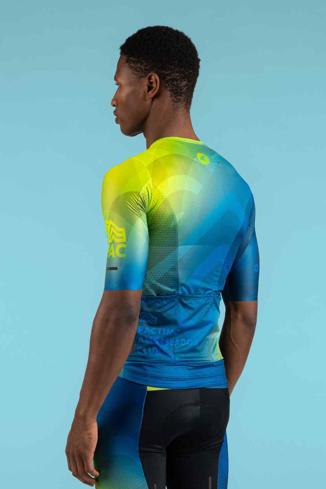 Men's PAC Summit Cycling Jersey - Cool Fade Back View