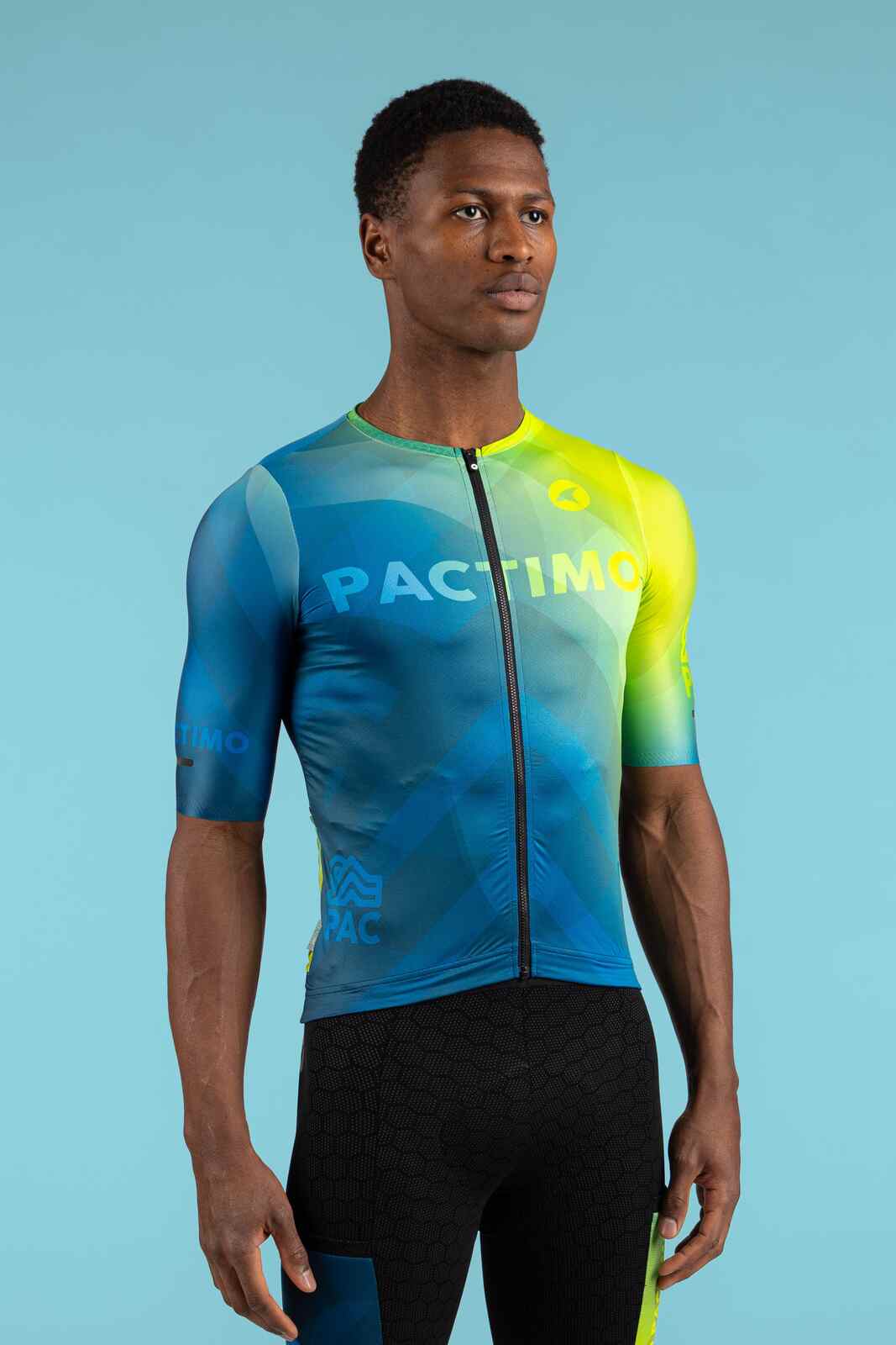 Men's PAC Aero Cargo Cycling Jersey - Cool Fade Front View