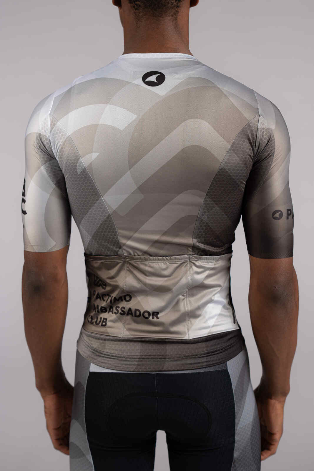 Men's PAC Summit Cycling Jersey - Mono Fade Back Pockets