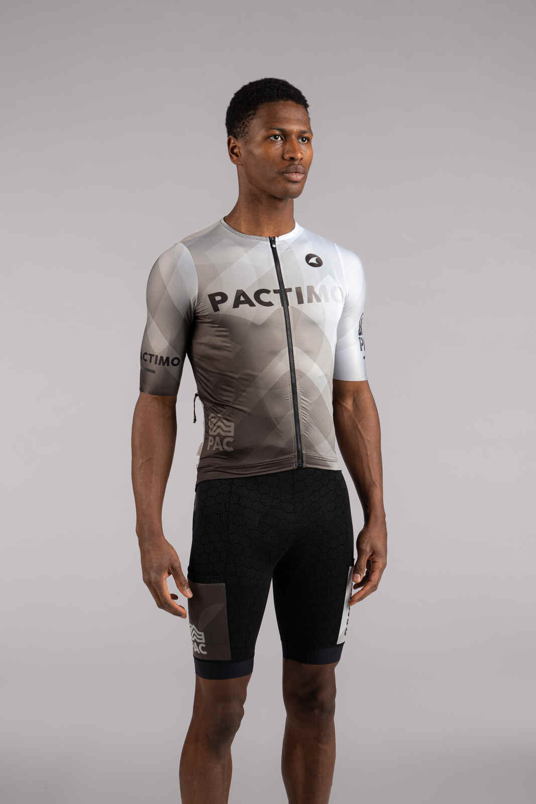 Men's PAC Aero Cargo Cycling Jersey - Mono Fade Front