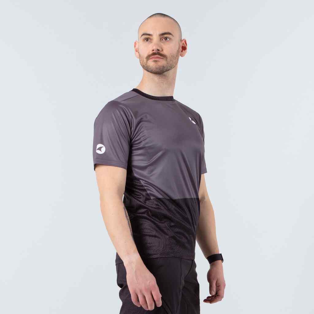 Men's Black MTB Jersey - Apex