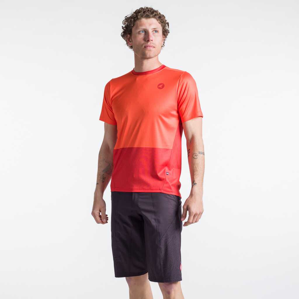 Men's Charcoal Mountain Bike Shorts