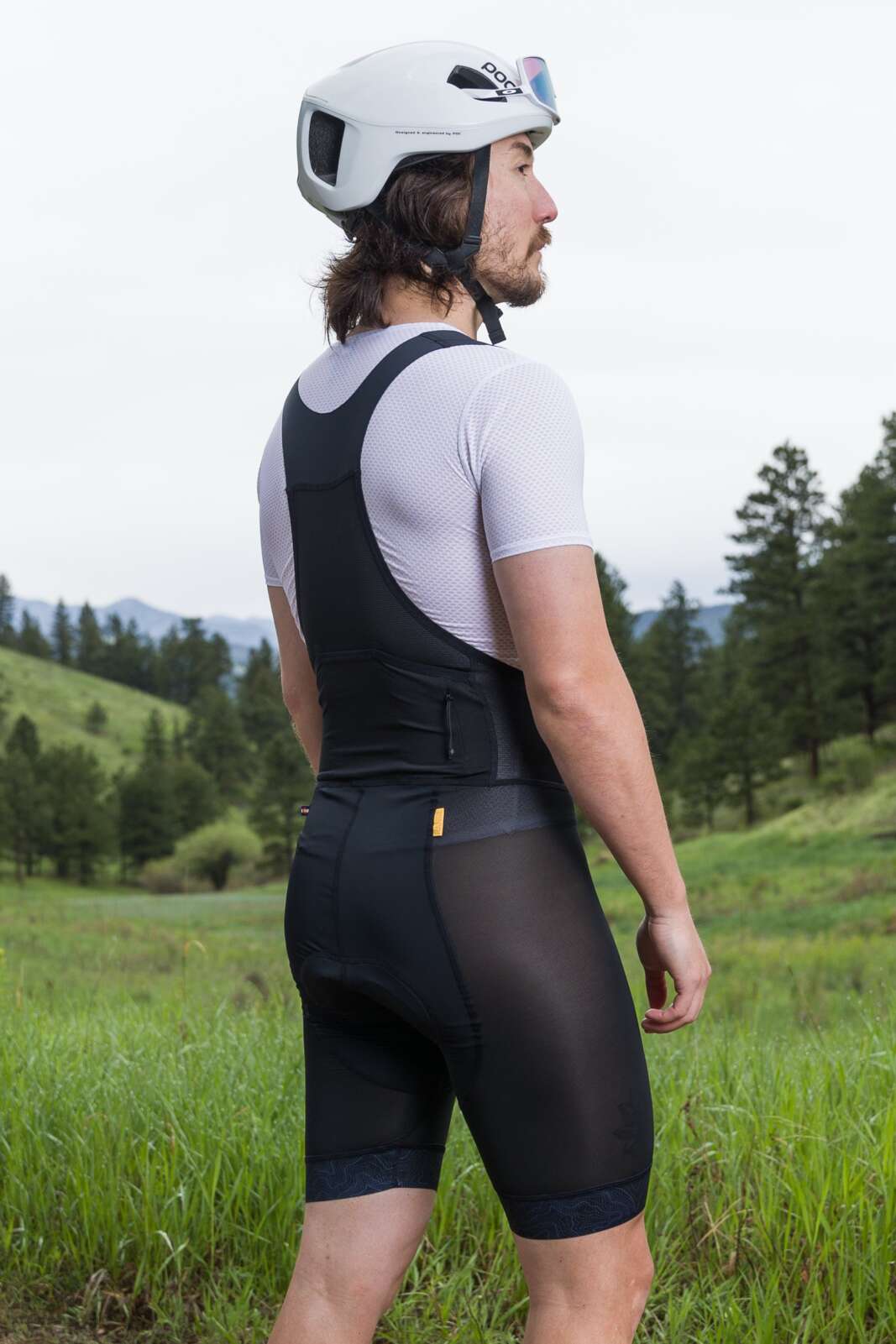 Men's MTB Bib Liner - Range Trail Back View