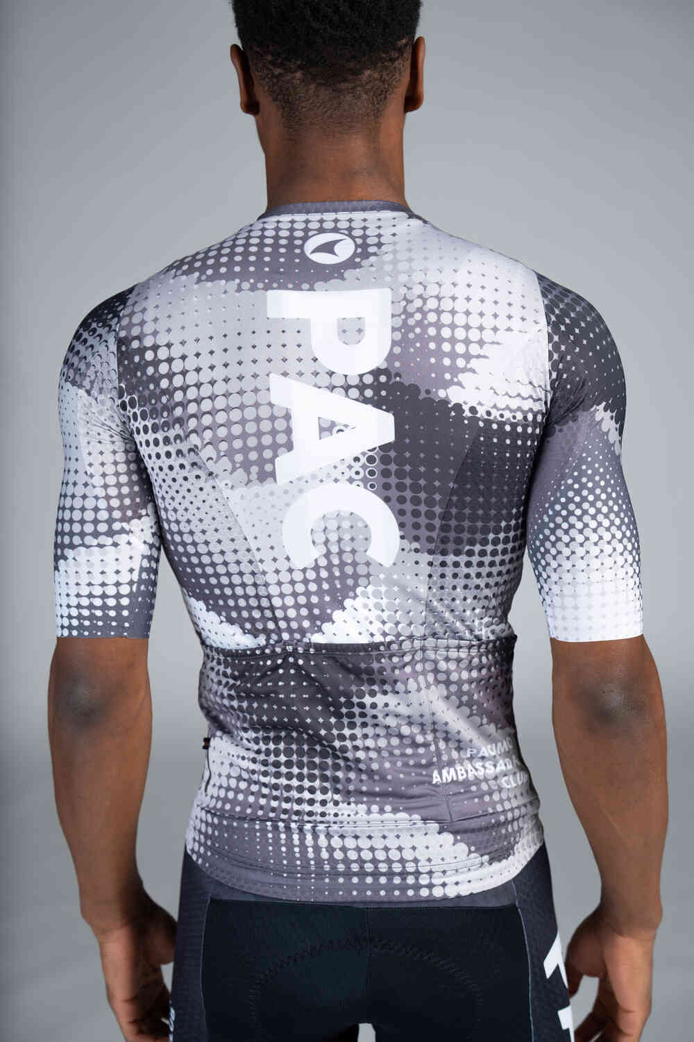 Men's PAC Summit Aero Jersey - Granite Back Close-Up