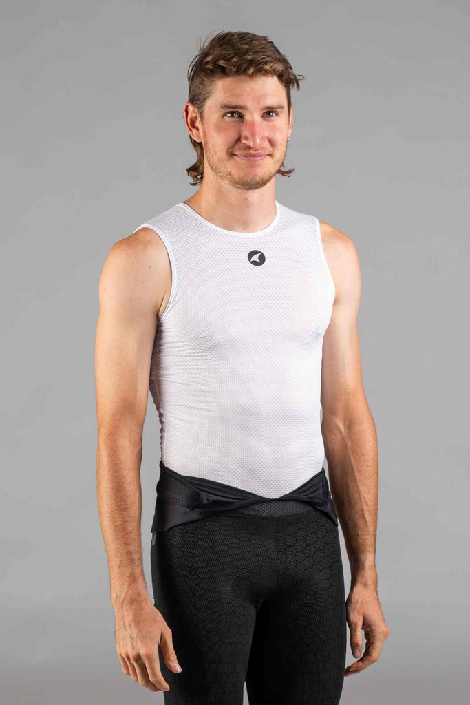 Men's Sleeveless Cycling Base Layers Lightweight Mesh Pactimo