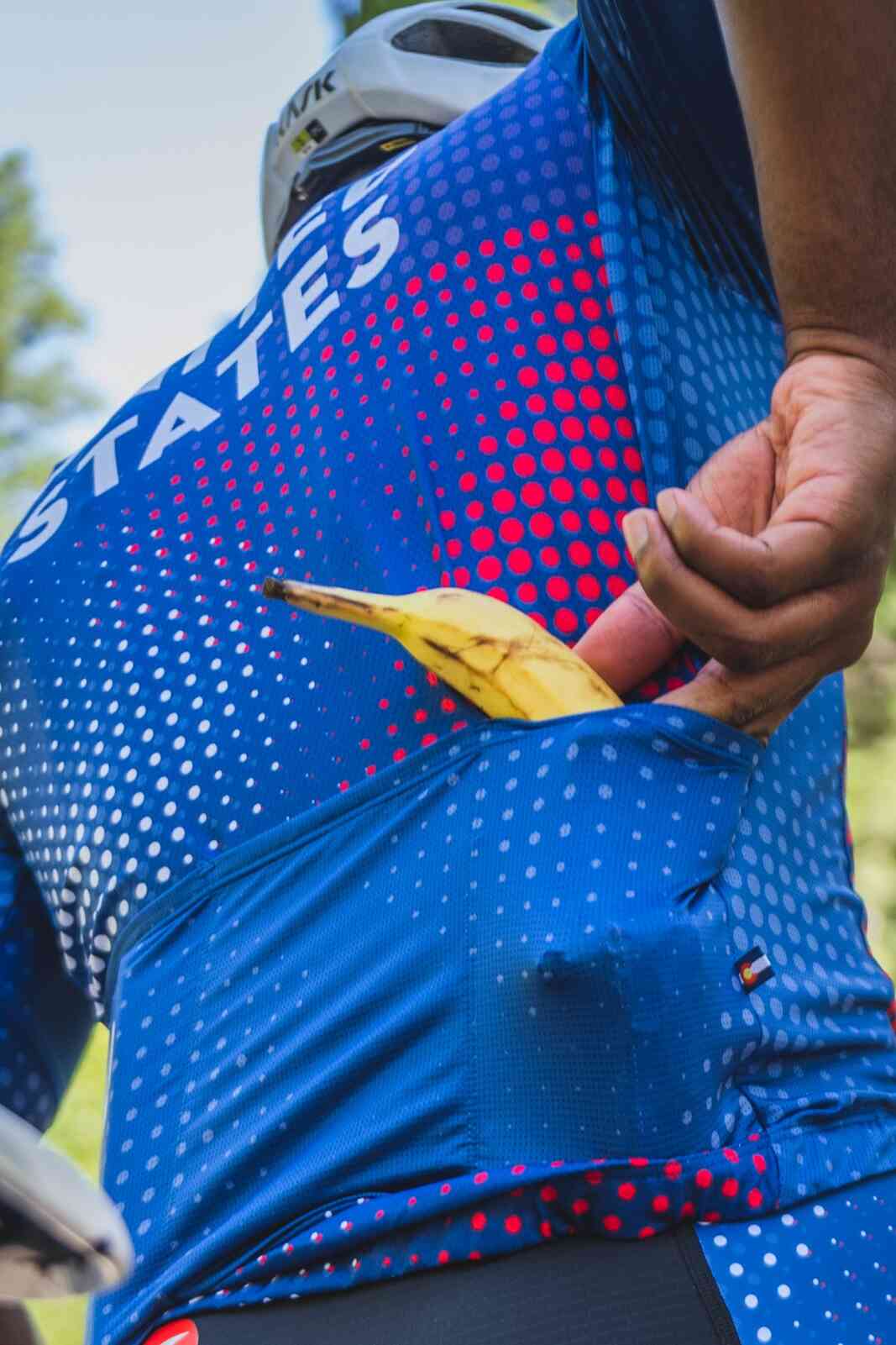 Men's USA Cycling Jersey - Back Pockets