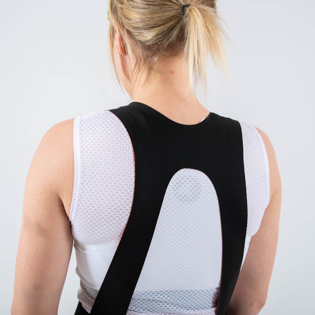 Women's Cycling Bibs - Summit Classic Back Strap Detail