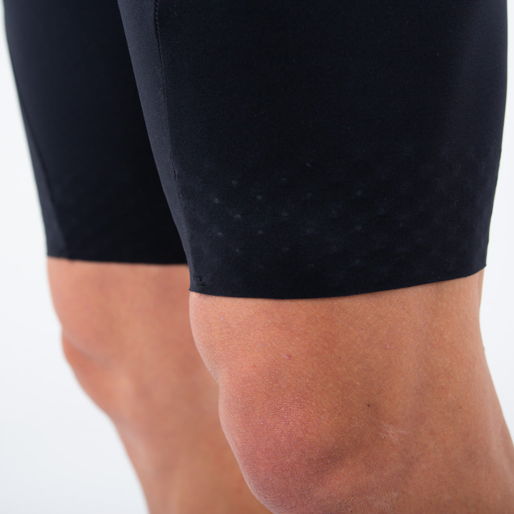 Women's Cycling Bibs - Summit Classic Raw-Edge Cut Leg Band