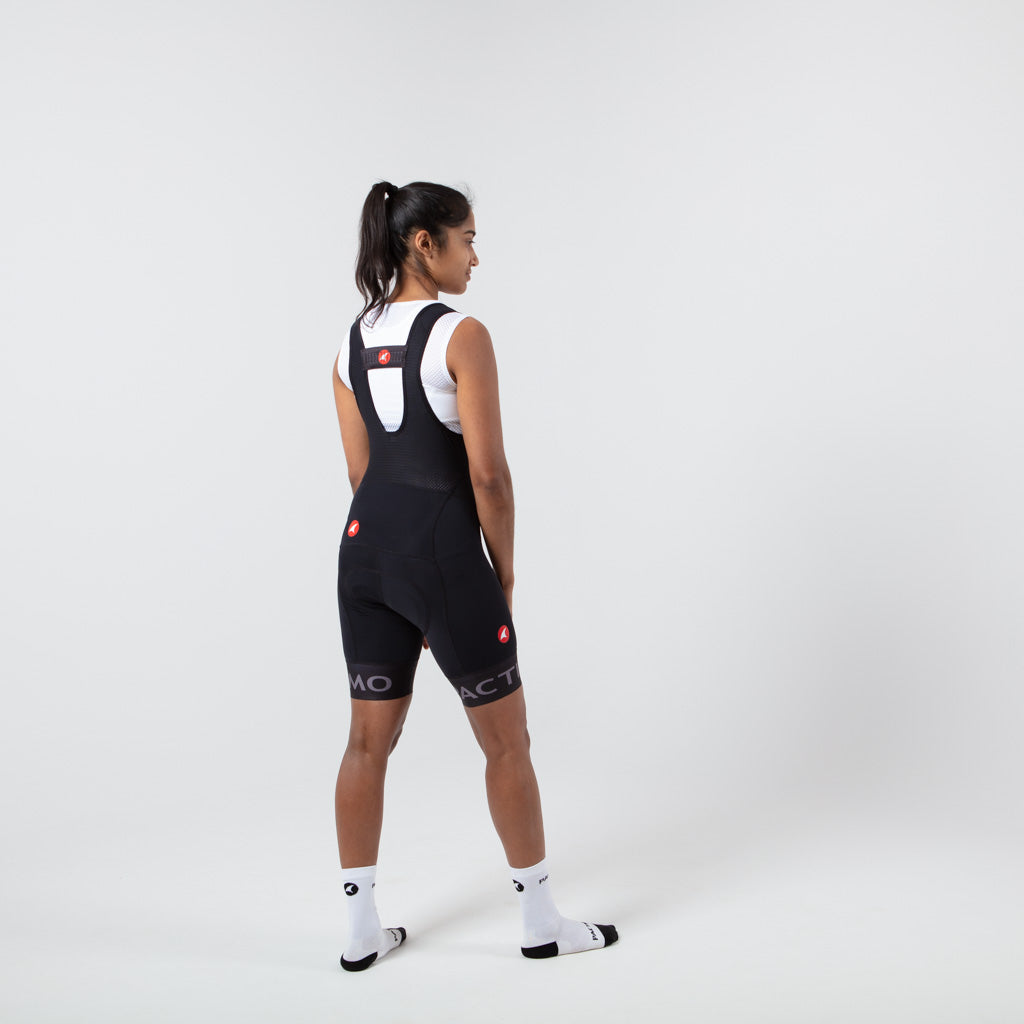 Women's Ascent Vector Cycling Bibs - Back View