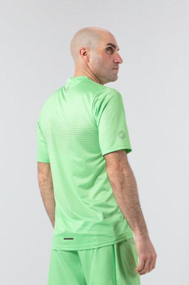 Mens Running Shirt - on body Back Right View 