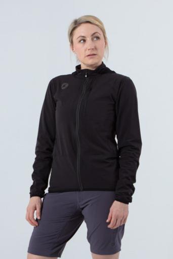 Women's Lightweight Packable MTB Jacket - Front View