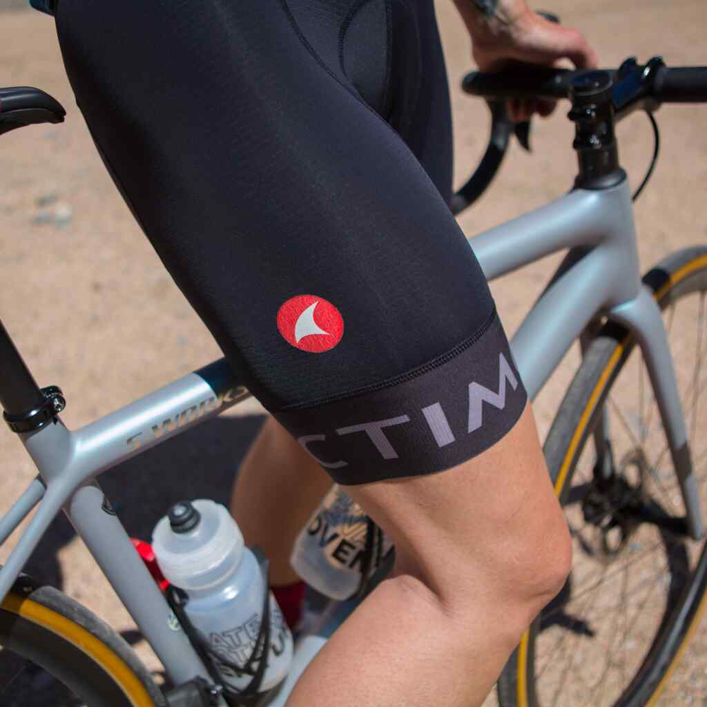 Women's Ascent Vector Cycling Bibs - Fabric Detail