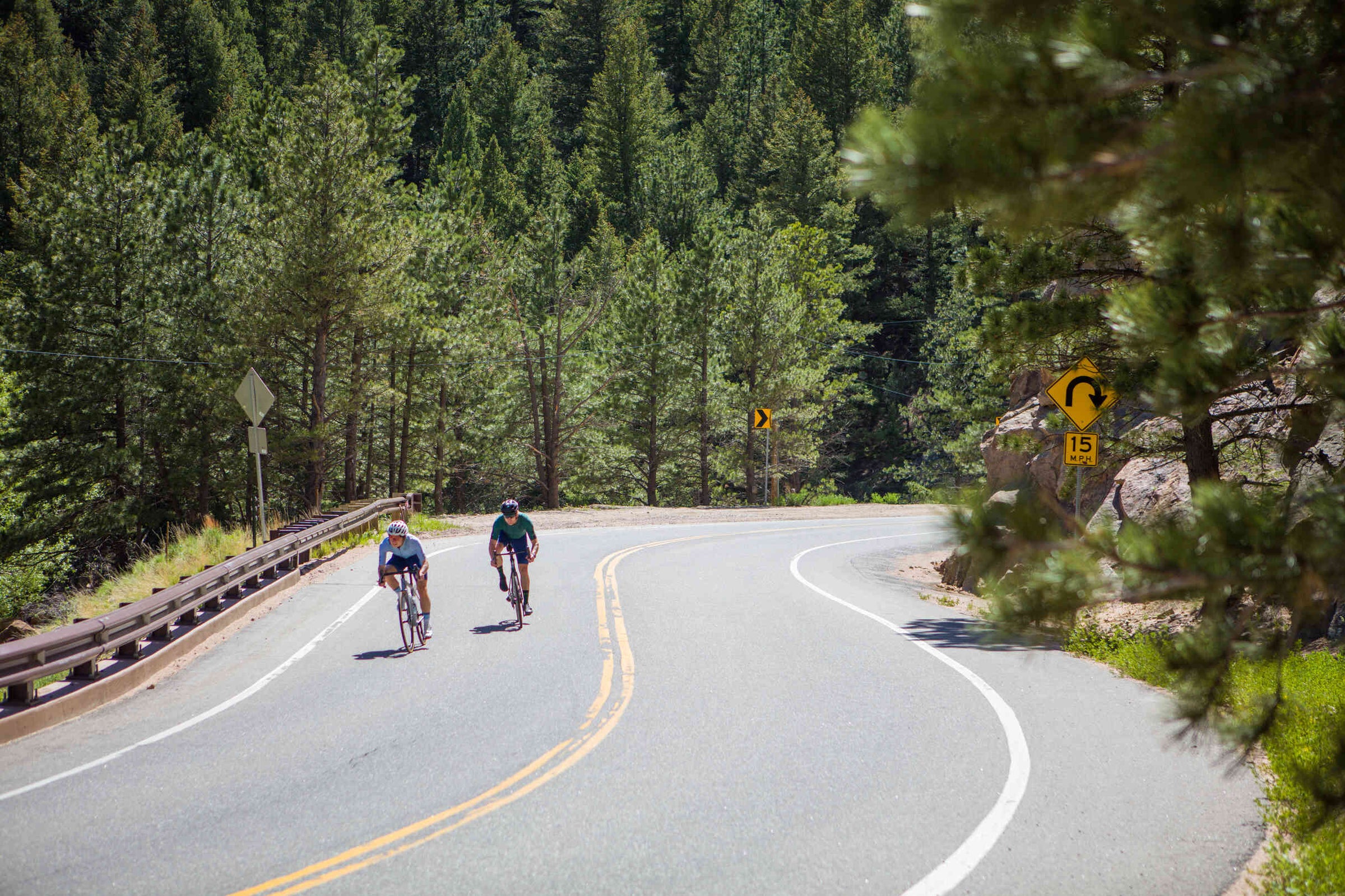 Cycling in Jamestown Colorado