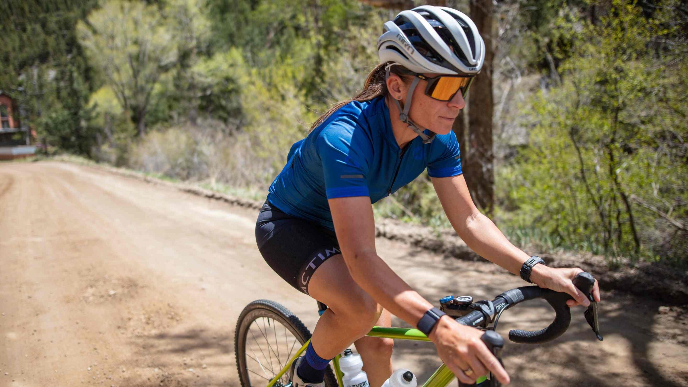 Woman Gravel Cyclist