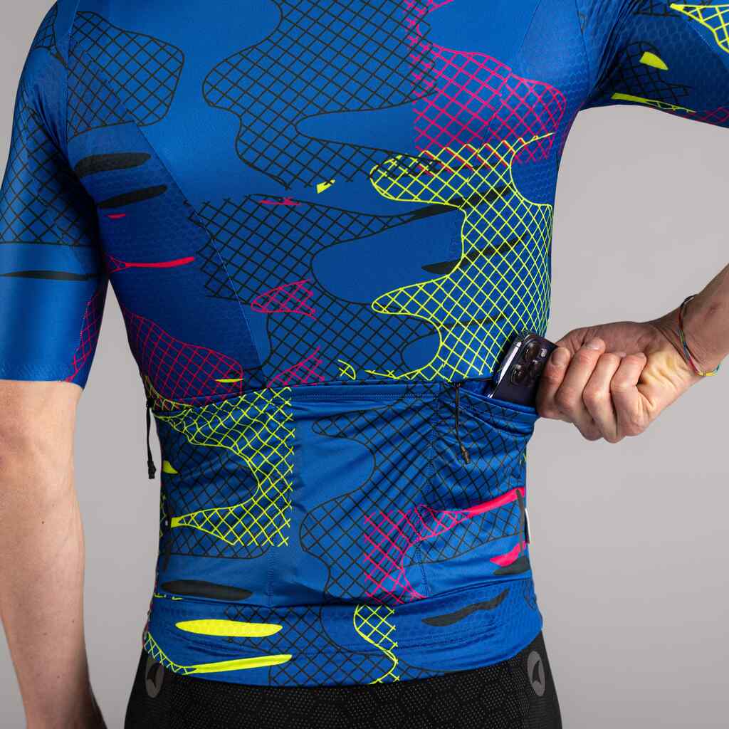 Men's Summit Aero Range Cycling Jersey - Made from recycled fabric