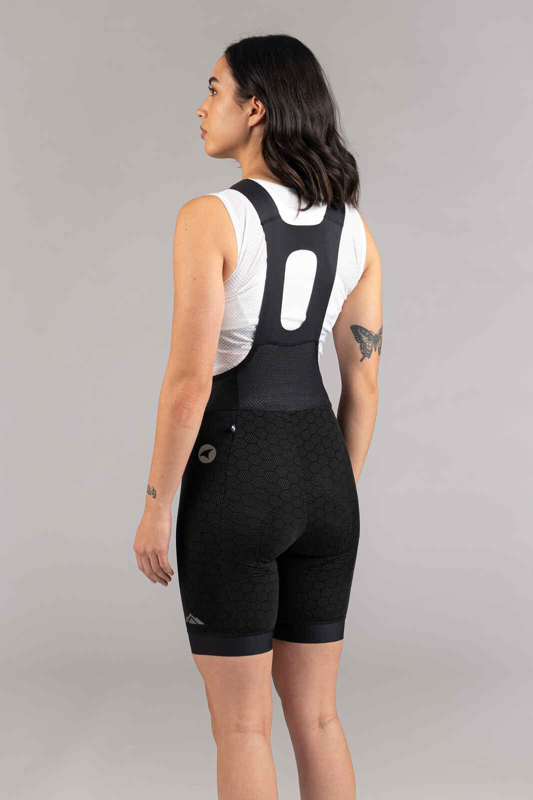 Women's Long Distance "12-hour" Cycling Bibs - Back View